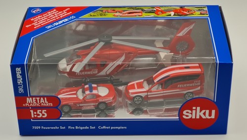 Siku 7509 feuerwehr set 55 - 7509,
