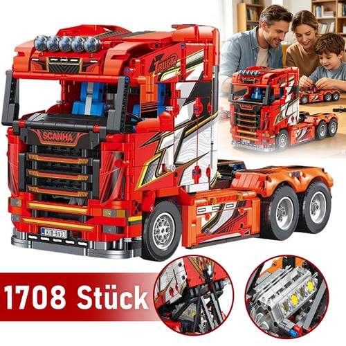 Lkw baukasten klemmbausteine - lkw,