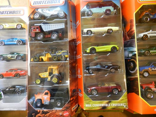 Auswahl matchbox 5er packs - auswahl,