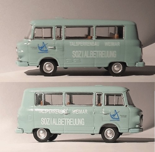 Decals für ein barkas 1000 - ein,