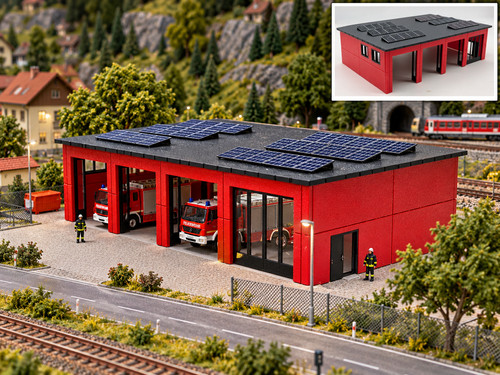 Moderne feuerwache - moderne,