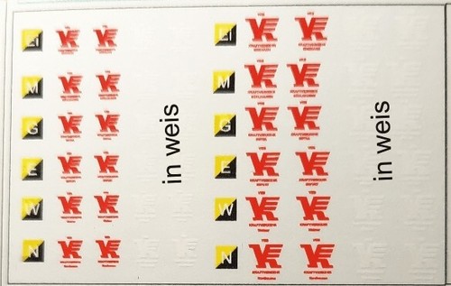 Decal für ddr - decal, modellfahrzeuge