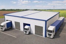 HO/1:87 Fahrzeughalle