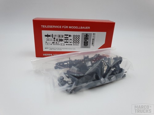 Herpa fahrgestell man 8x4 - man,